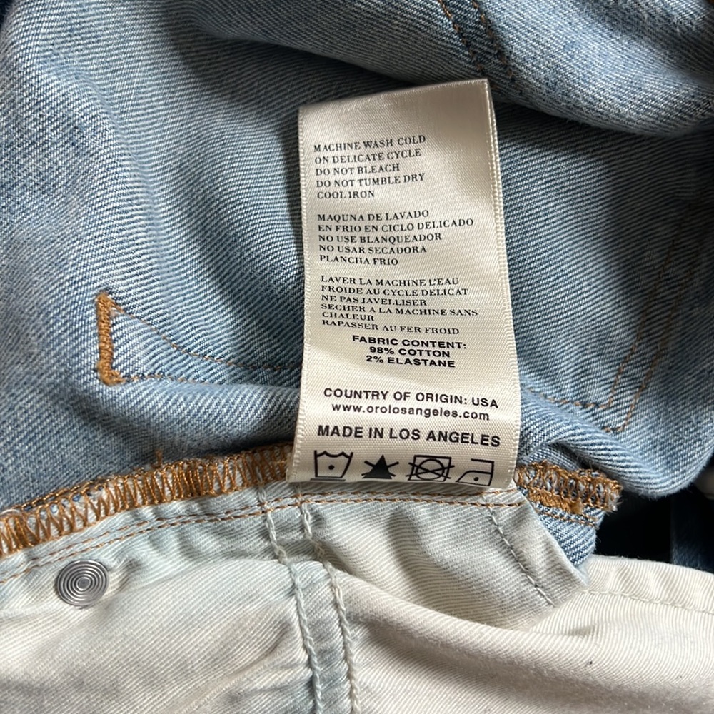 Men’s Oro Los Angeles jeans - Picture 8 of 10